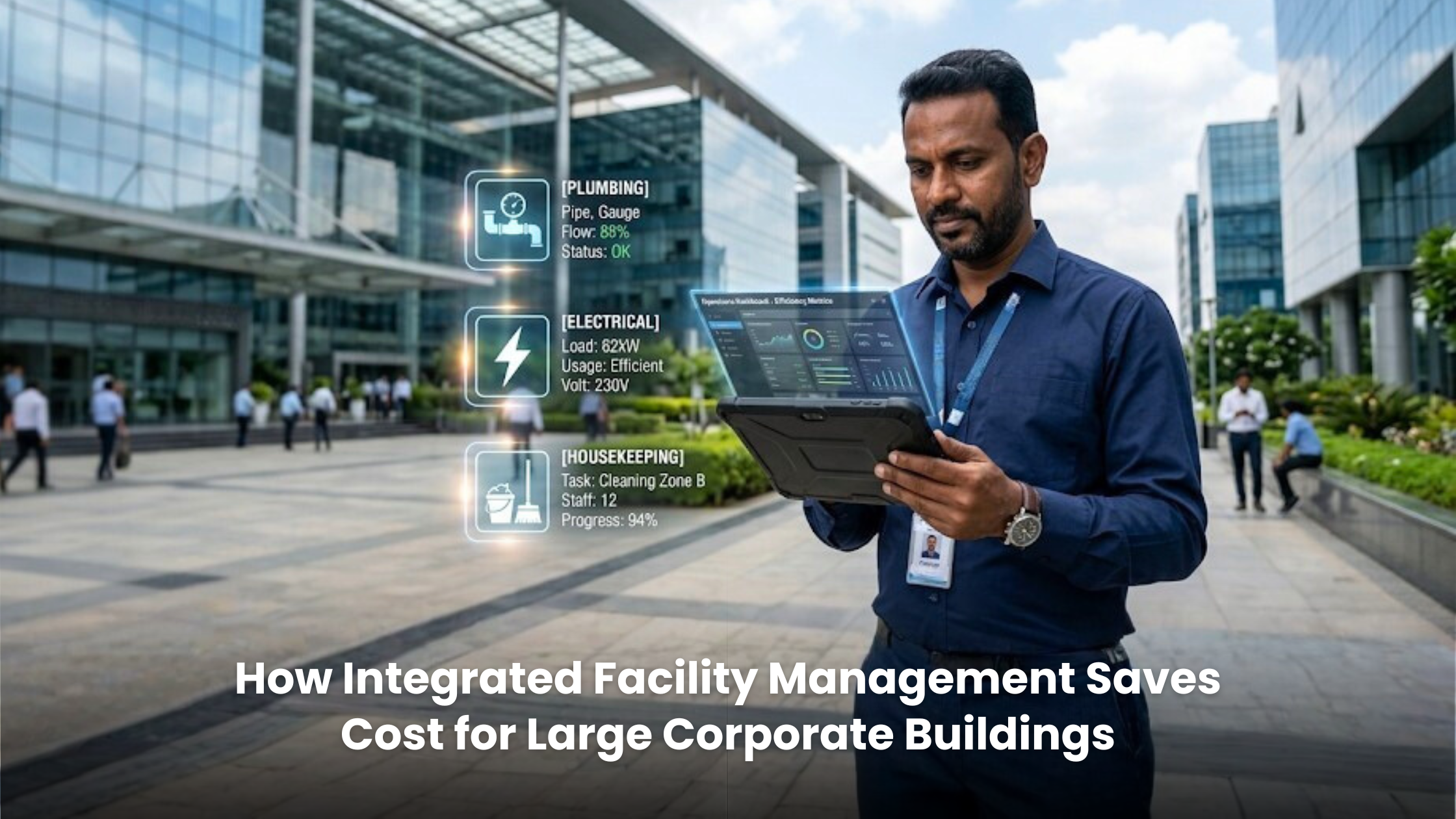 How Integrated Facility Management Saves Cost for Large Corporate Buildings