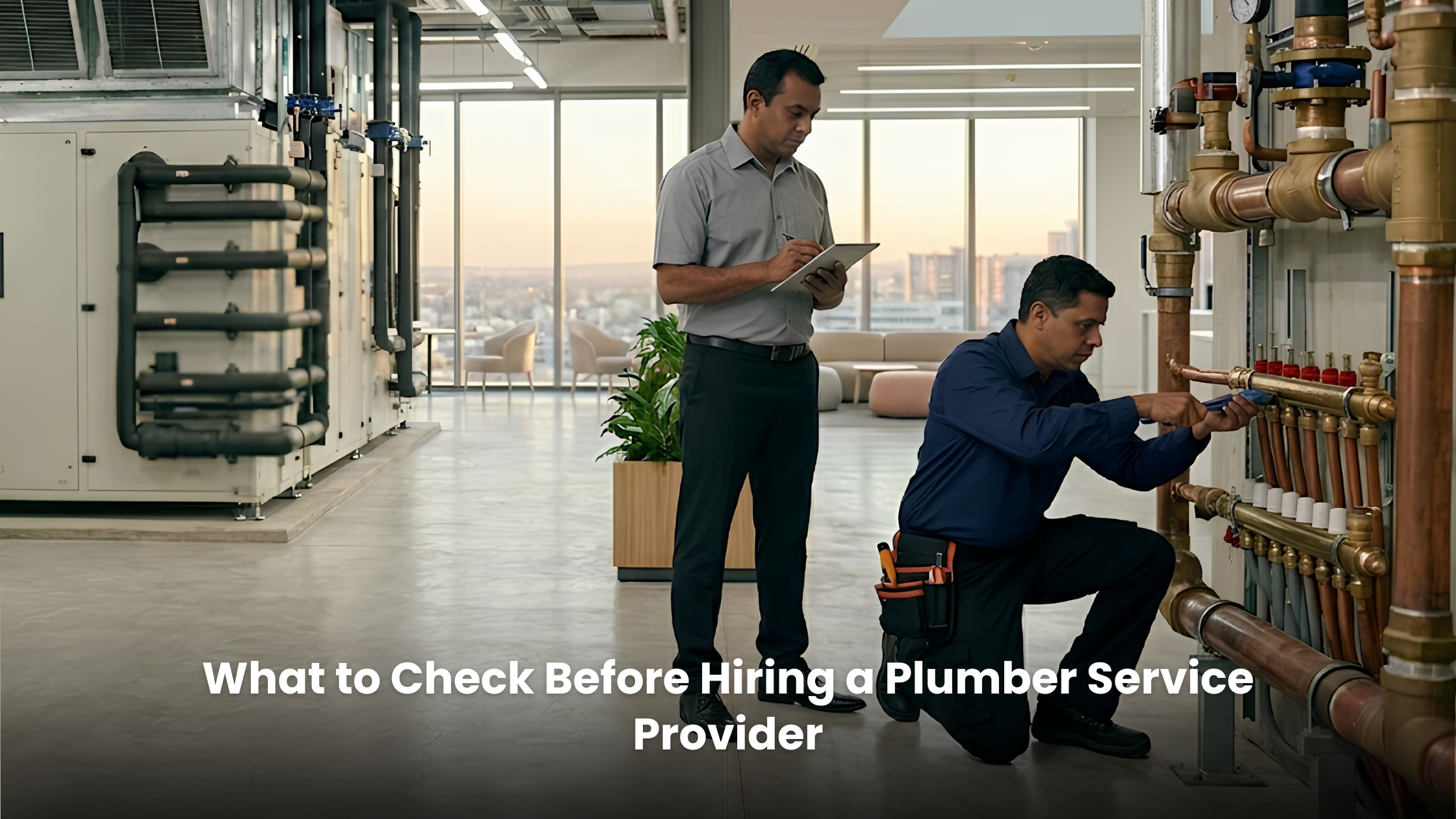 What to Check Before Hiring a Plumber Service Provider