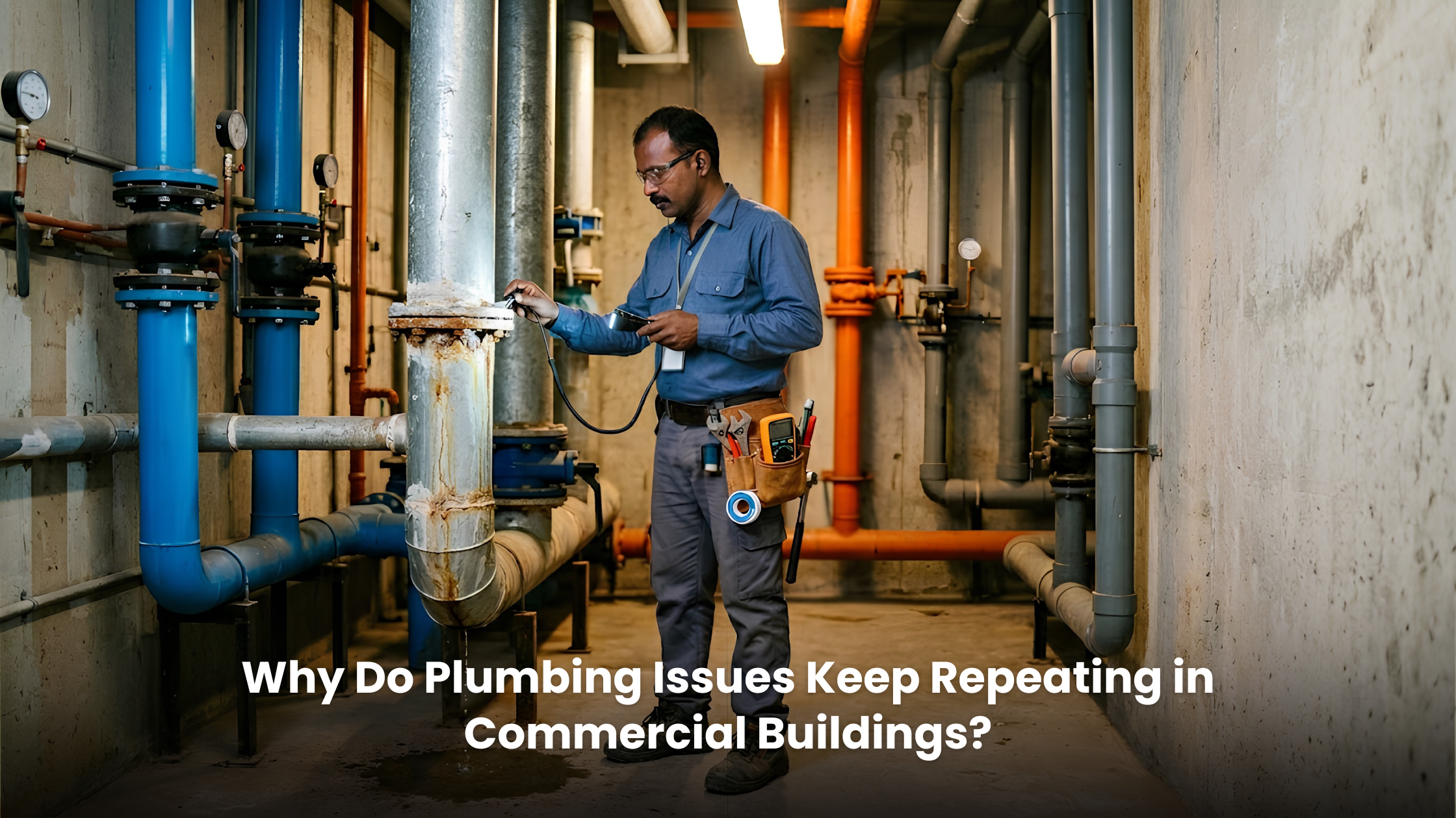 Why Do Plumbing Issues Keep Repeating in Commercial Buildings?